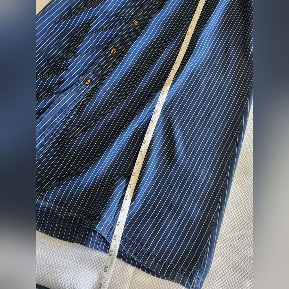 NYDJ STRIPE MIDI/MAXI SKIRT Coastal Bohemian - Picture 9 of 10